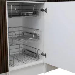 6 stk. Udtrækkelige Trådkurve - 60 cm (B) | MonsterShop Hot