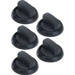 5 stk universal gaskomfurknap plastikgaskomfurkontrolknap reservedele til familierestaurant Online