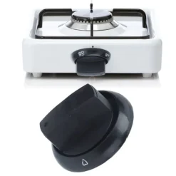 5 stk universal gaskomfurknap plastikgaskomfurkontrolknap reservedele til familierestaurant Online