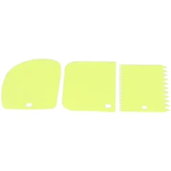 Køkkenskrabere>3 stk./sæt kagecremeskraber dej pasty udstikkere skraber køkkenværktøj gør-det-selv bageværktøj grøn