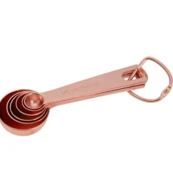 6 stk./sæt rustfri stål måleskeer tørre og flydende ingredienser madlavning bageværktøj Online