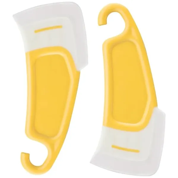 Køkkenskrabere>2 stykker køkkensilikone spatler af fødevarekvalitet, højtemperaturbestandige silikone spatler rengøringsspatler gryderedskaber