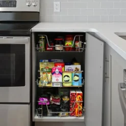 3 x KuKoo køkkenudtrækskurve – 300 mm bredt skab Discount