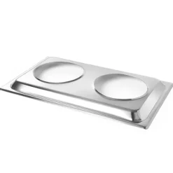 Tilbehør Til Madservering>Adapter til 2 suppebeholdere til bordvarmer - Hendi 470930