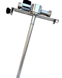 Adapter til øltønde, Adapter til ølfad 5L, høj kvalitet metal med Bierabstellhahn, Stigerør med fitting Best