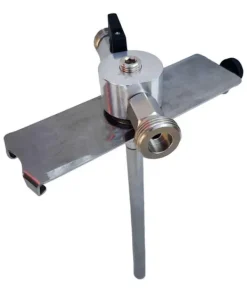 Adapter til øltønde, Adapter til ølfad 5L, høj kvalitet metal med Bierabstellhahn, Stigerør med fitting Best