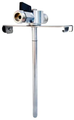 Adapter til øltønde, Adapter til ølfad 5L, høj kvalitet metal med Bierabstellhahn, Stigerør med fitting Best