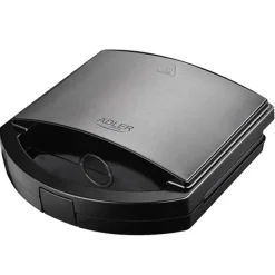 Brødristere, Raclettegrills Og Sandwichtoastere>Adler AD 3069 Sandwichtoaster Sort