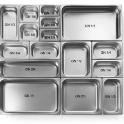 Afdækning til GN stål Profi Line GN 1/6 - Hendi 804155 New