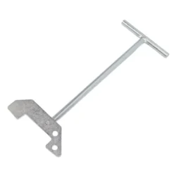 Affaldskværne>Affaldsbortskaffelsesnøgle Rustfrit stål Hurtig effektiv køkkenvask Afhjælpningsnøgle til reparation af tilstopning af vasken