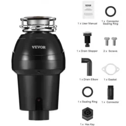 Affaldskværn, 21x21x39 cm, madaffaldsdisposer Sale