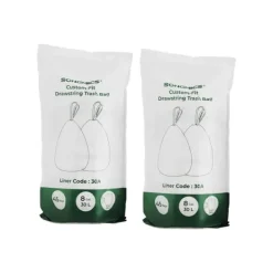 Affaldssække, 52 x 74 cm, Hvide Sale