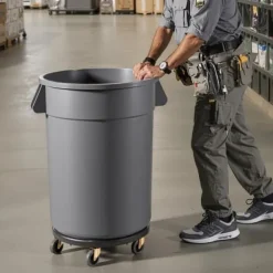 Affaldsspand Dolly, 45,5x15,5 cm, Sort, Kraftig Discount