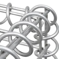 Affaldsspandsskjulere - Living gabionvæg til affaldsspand 320x100x120 cm galvaniseret stål Hot