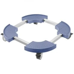 Affaldsspandvogn, 38x38x11 cm, blå, kraftig Best