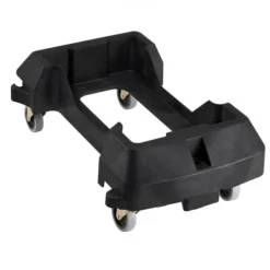 Tilbehør Til Affaldshåndtering>Affaldsspandvogn, 62x40x21 cm, Sort, Kraftig plast