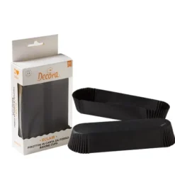 Bagning>Aflange krøllejern SORT 135x33x28 mm DECORA 60 stk.