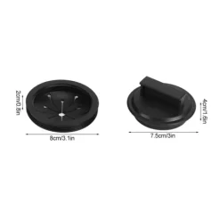 Afløbsprop til affaldskværn, sprøjtebeskyttelse, køkkenaffaldskværn, tilbehør Best