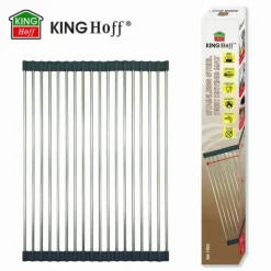 Afløbsrør, stålrist til vask 45x32cm KINGHOFF KH-1903