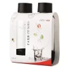 Beholdere Til Mad & Drikkevarer>AGA AQVIA "on-the-go" 0,5L, PET-flaska, 2-pack (Svart)