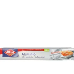 ALBAL ALUMINIUM PAPER extra strong easy to cut 50 metres