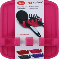 Skeholder>Alpina - Spoon holder / kitchen utensil holder 2 pcs (pink)