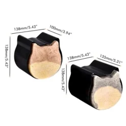 Bagning>Aluminiseret plade brødbrødforme non-stick brød- og brødforme sød katteformet brødbageform kage toast brød bageform