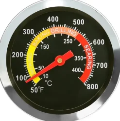 Analogt grilltermometer til grill & ovn Rustfrit stål Online