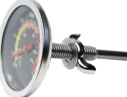 Analogt grilltermometer til grill & ovn Rustfrit stål Online