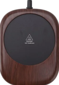 Automatisk elektrisk varmelegeme, varmekonservering, trækornskopvarmer, drikkekop, te, kaffe, velegnet til kontor og hjem, EU-stik, AC 100-240V Clearance