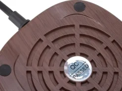 Automatisk elektrisk varmelegeme, varmekonservering, trækornskopvarmer, drikkekop, te, kaffe, velegnet til kontor og hjem, EU-stik, AC 100-240V Clearance