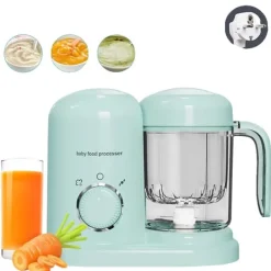 Babymadmaskine, multifunktionel damp- og madlavningsmaskine,Grøn Hot