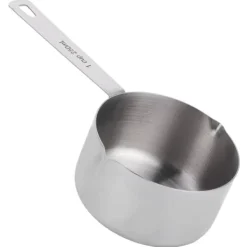 bagemål i rustfrit stål - 1 kop (250 ml) med skala