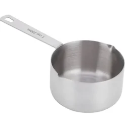 bagemål i rustfrit stål - 1 kop (250 ml) med skala