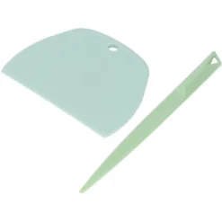 Bageudløserkniv Plastdejskraber Kagebageværktøj til at lave brødpizzakage grøn Discount