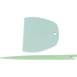 Bageudløserkniv Plastdejskraber Kagebageværktøj til at lave brødpizzakage grøn Discount