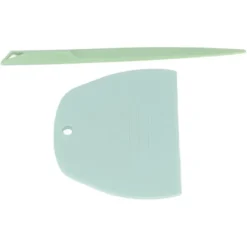 Bageudløserkniv Plastdejskraber Kagebageværktøj til at lave brødpizzakage grøn Discount