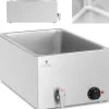 Bain-marie elvarmer med vandhane til GN 1/1 600 W beholdere Outlet