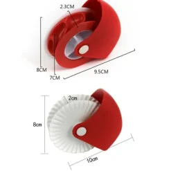 Bakverk Hjul Tårtdekoratör Cutter Kök Pizza Bakverk Paj Galler Dekorativt Cutter Tool Online