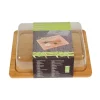 Bamboo cheese board with lid Outlet