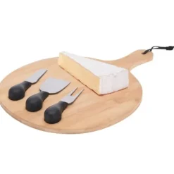 Tilbehør Til Madservering>Bambusost serveringsbræt + tilbehør UDMÆRKET HUSET 128004