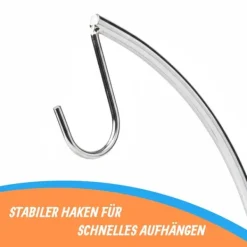 Bananholder, 34,5x16,5 cm, Sølv New