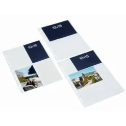 Opbevaring Af Fotografier>BANTEX Fotolommer 10x15 Hvid Lodret 10 stk. (sælges 10x10)