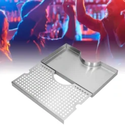 Bar-drypbakke Hold baren ren Nem rengøring Robust, rustfri Unikt skinnende udseende Øltårn-drypbakke til restaurant Discount