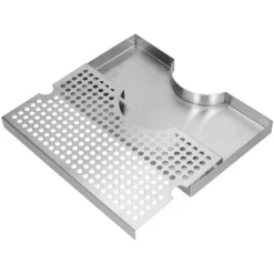 Bar-drypbakke Hold baren ren Nem rengøring Robust, rustfri Unikt skinnende udseende Øltårn-drypbakke til restaurant Discount