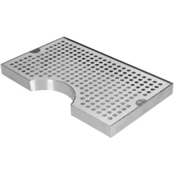 Bar-drypbakke Hold baren ren Nem rengøring Robust, rustfri Unikt skinnende udseende Øltårn-drypbakke til restaurant Discount