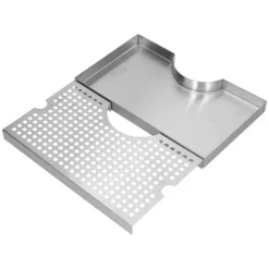 Bar-drypbakke Hold baren ren Nem rengøring Robust, rustfri Unikt skinnende udseende Øltårn-drypbakke til restaurant Discount