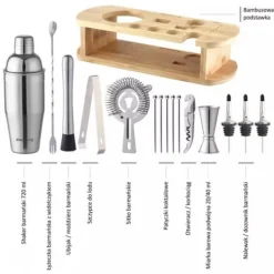 BARTENDERSÆT 16 ELEMENTER KLAUSBERG KB-7582 Clearance