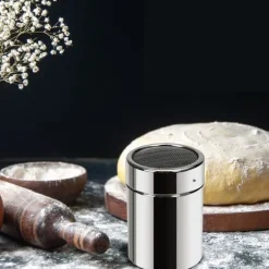 Sockerstrøere>Beholder med si til flormelis og kanel 300 ml