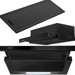 Viking Choice Berdsen BE-60-LW Emhætte - 60 cm - sort Best